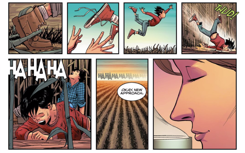 Illustration for article titled Little Clark Kent Thinks He’s a Freak in Great New Superman Comic